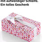 Ballotin Belgische Luxuspralinen in rotem Geschenkpapier, 250g