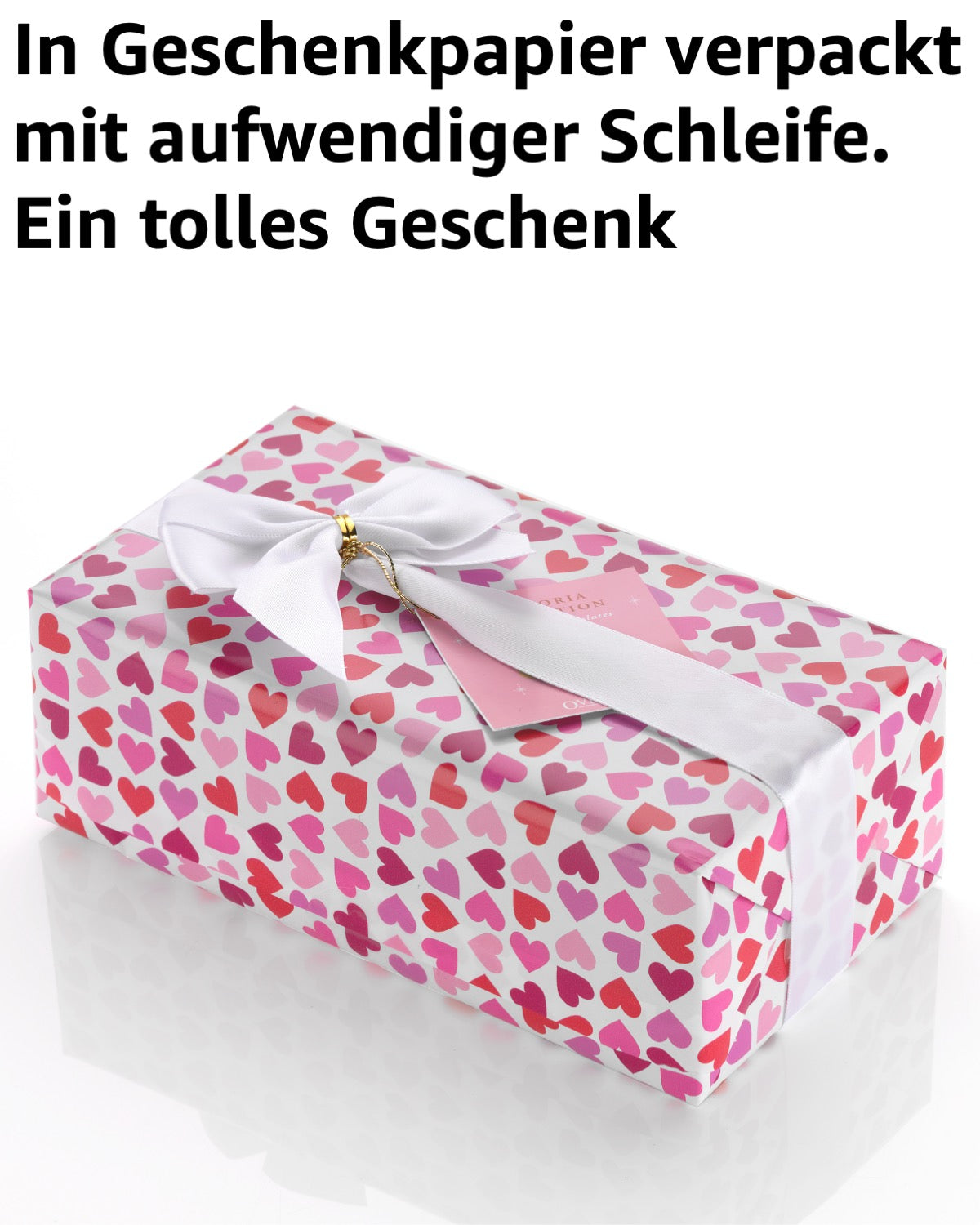 Ballotin Belgische Luxuspralinen in rotem Geschenkpapier, 250g